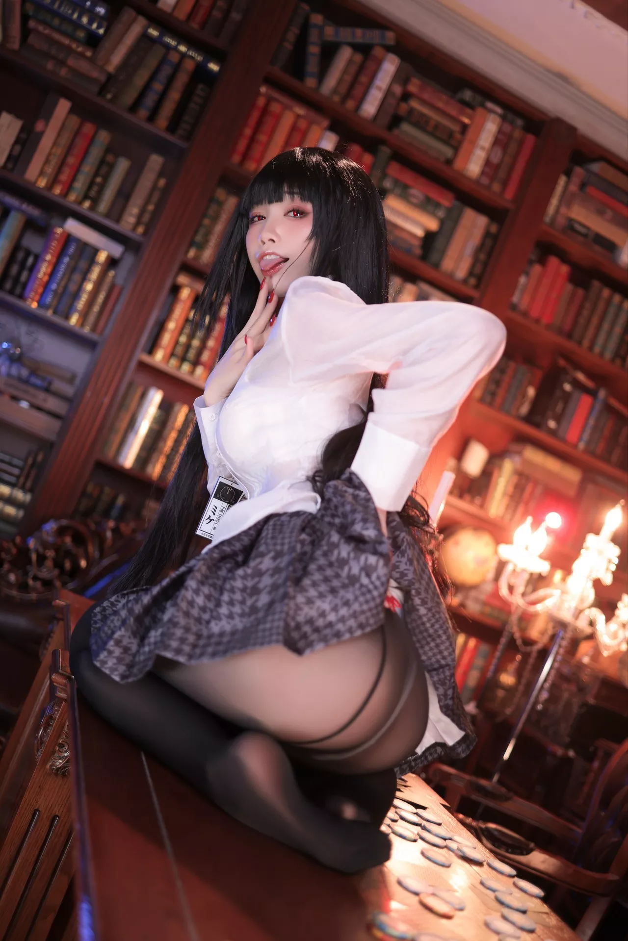 水淼 蛇�忻巫� 风骚私摄 aqua 丽人Cosplay