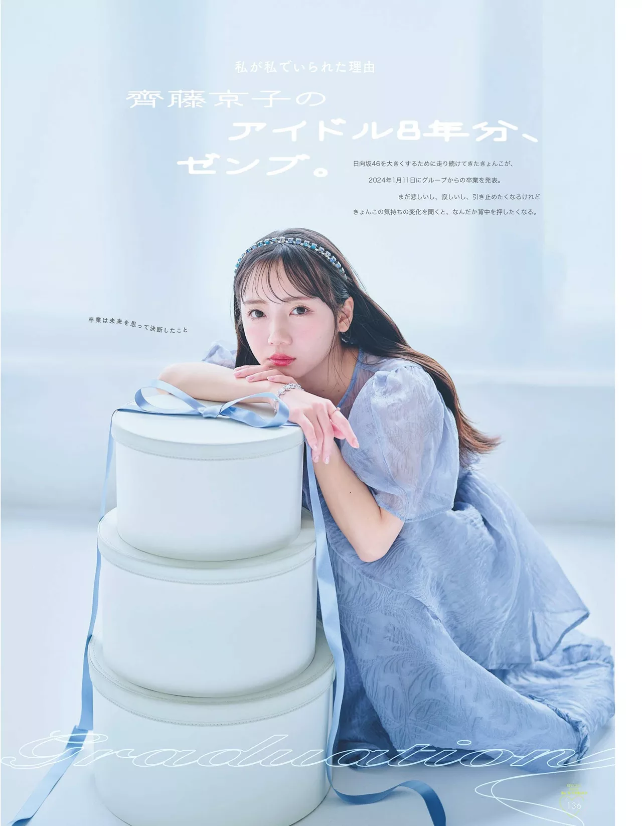 Magazine Kyoko �R藤京子aR  2024.4 Saito