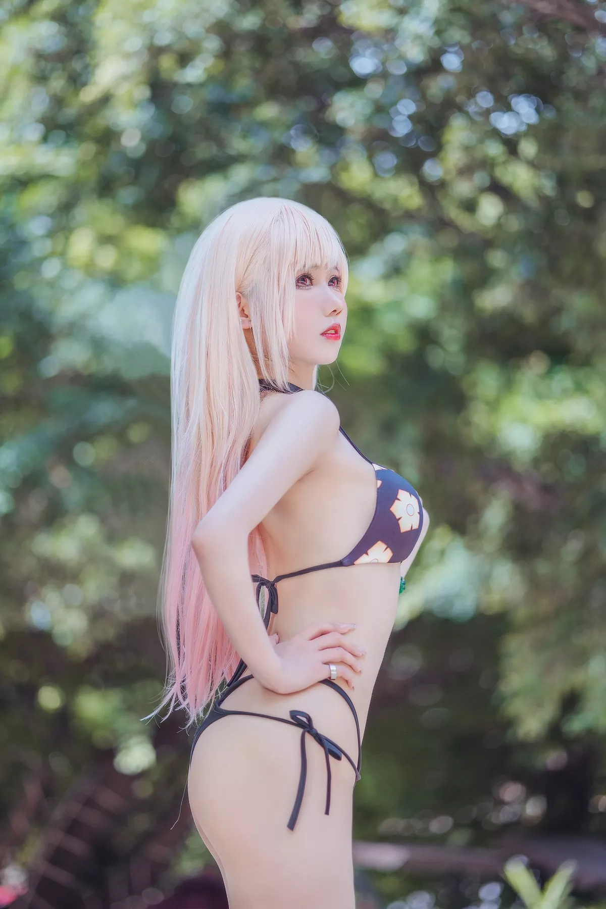 仙女月 Bikini 女神Cosplay 妩媚密拍 喜多川海梦