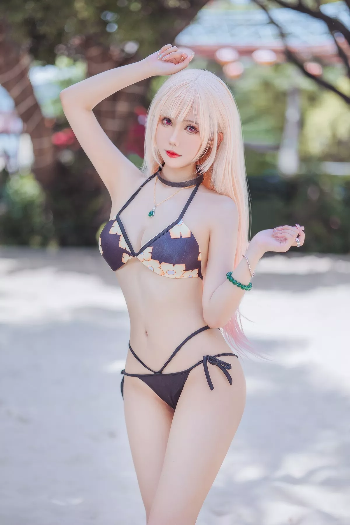 仙女月 Bikini 女神Cosplay 妩媚密拍 喜多川海梦