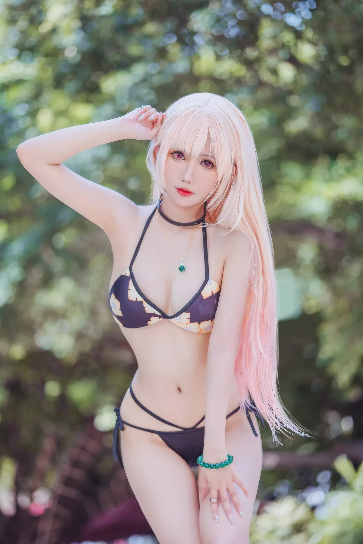 仙女月 Bikini 女神Cosplay 妩媚密拍 喜多川海梦