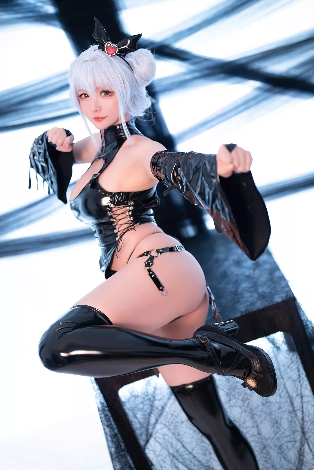 撩人私摄 小恶魔 女神Cosplay 星之迟迟 水蓝