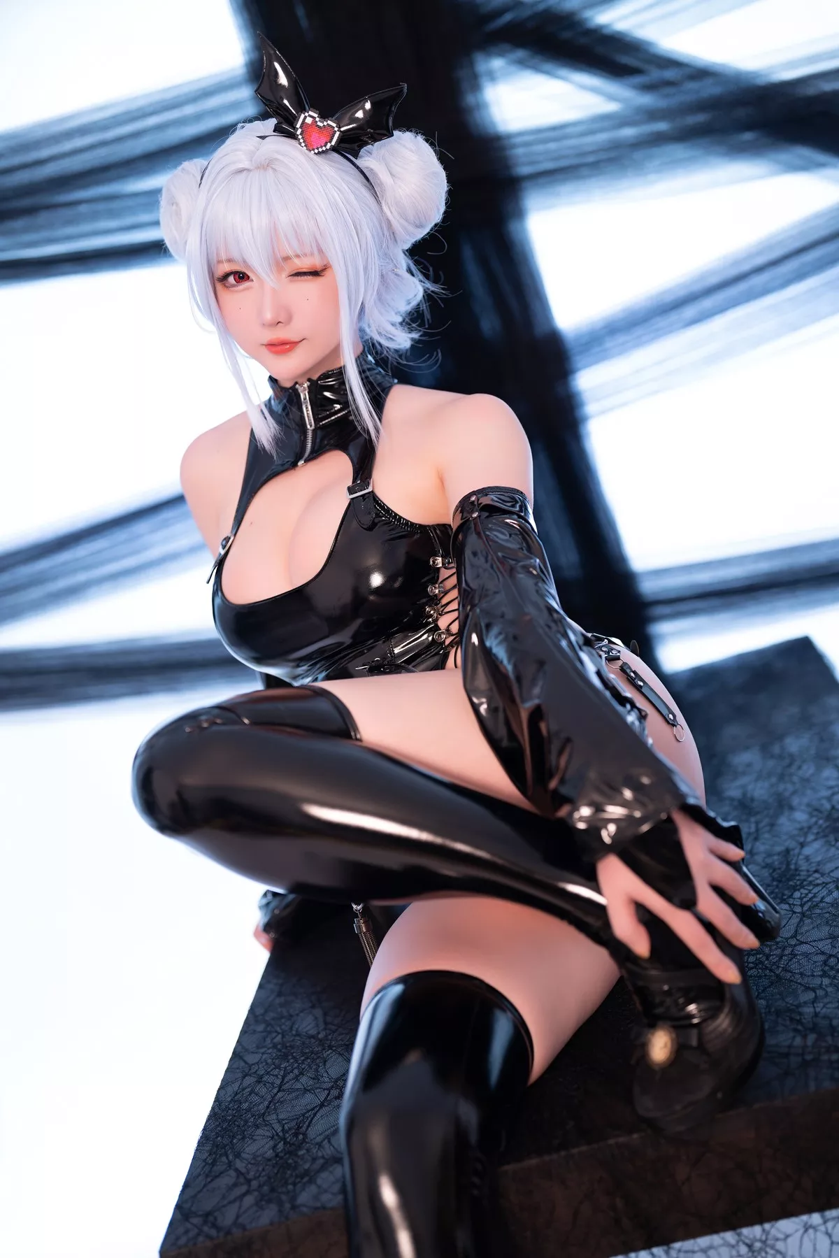 撩人私摄 小恶魔 女神Cosplay 星之迟迟 水蓝