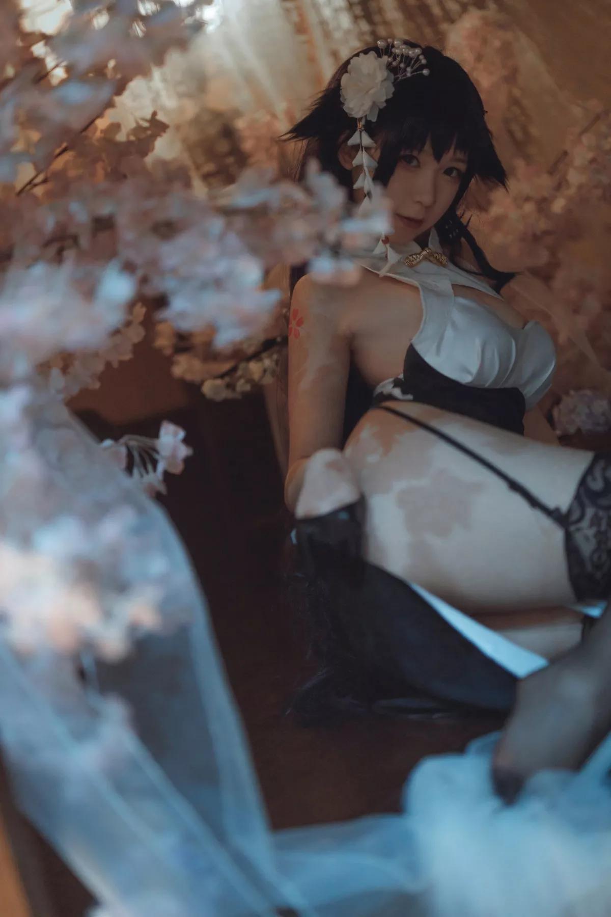 风情私房 Azur Lane 吾妻 美女Cosplay 樱落酱