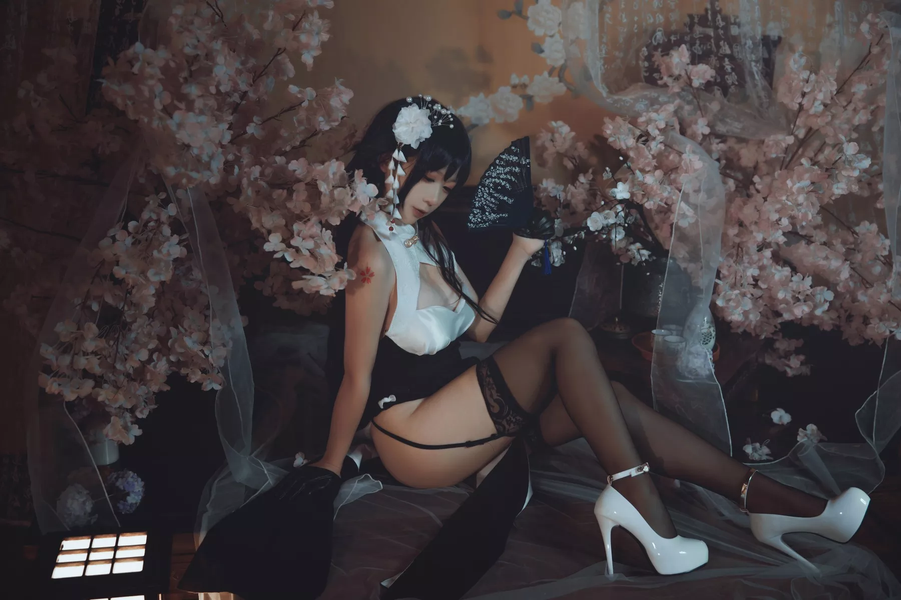 风情私房 Azur Lane 吾妻 美女Cosplay 樱落酱