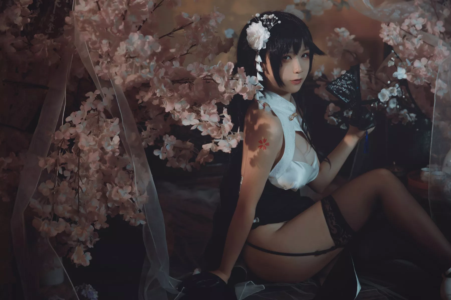 风情私房 Azur Lane 吾妻 美女Cosplay 樱落酱
