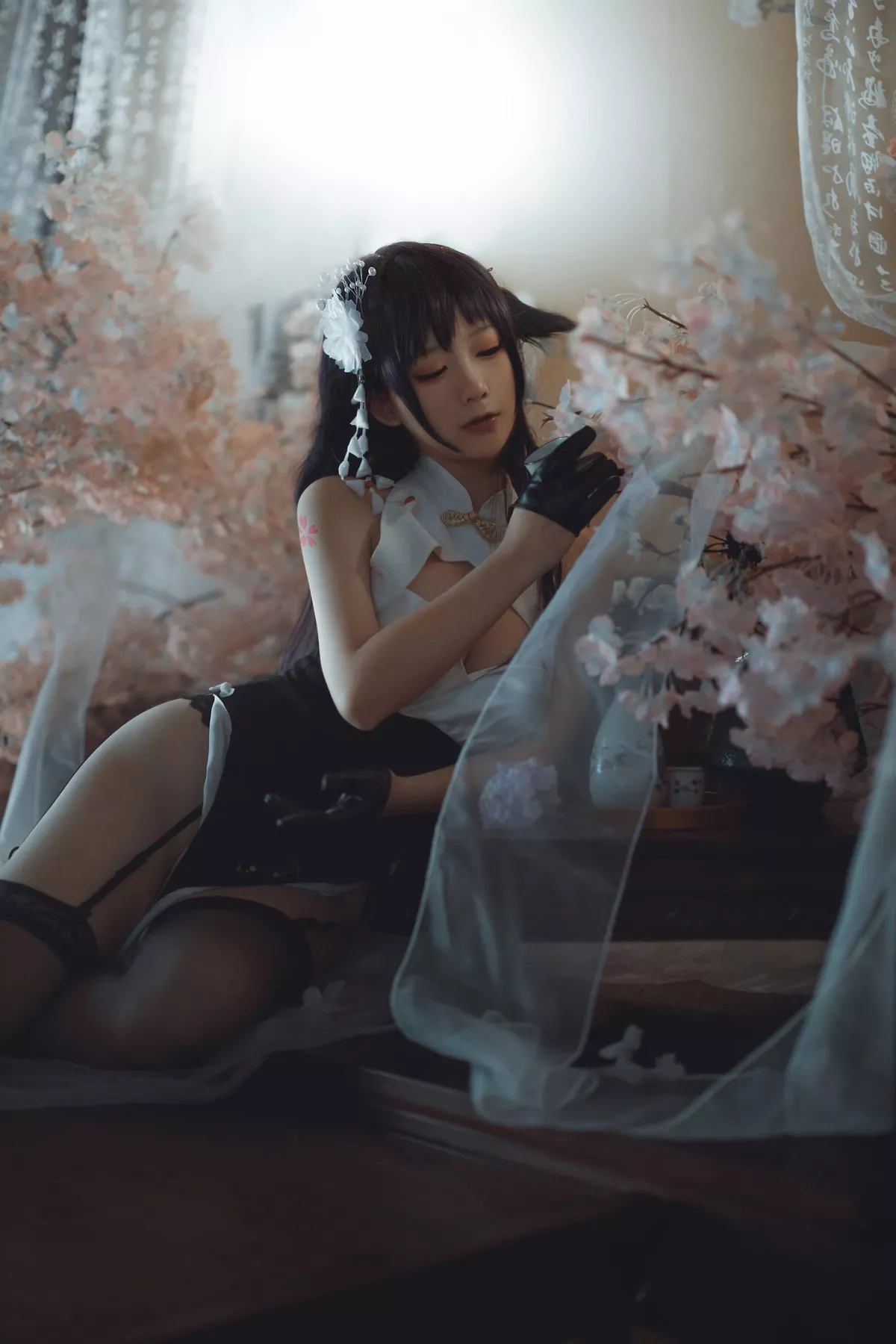 风情私房 Azur Lane 吾妻 美女Cosplay 樱落酱