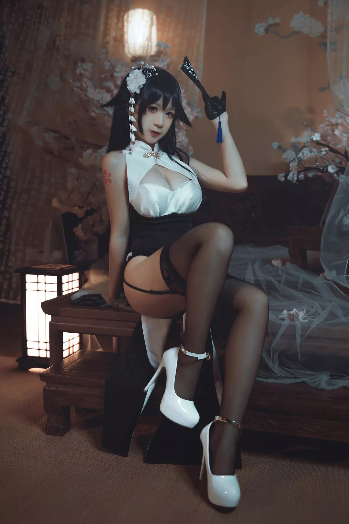 风情私房 Azur Lane 吾妻 美女Cosplay 樱落酱