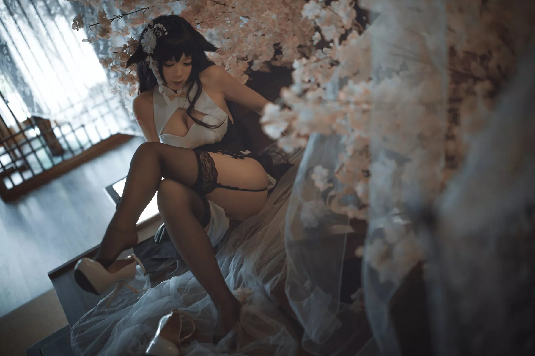 风情私房 Azur Lane 吾妻 美女Cosplay 樱落酱