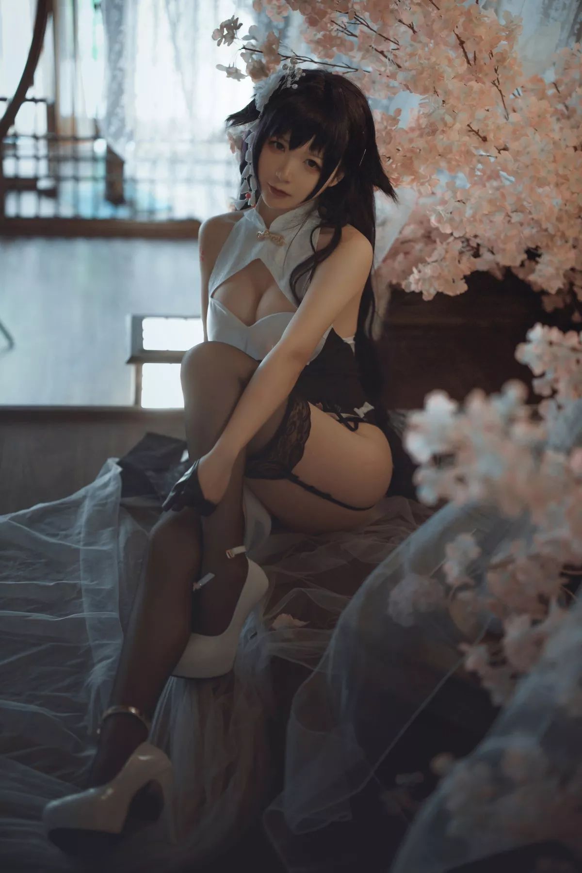 风情私房 Azur Lane 吾妻 美女Cosplay 樱落酱
