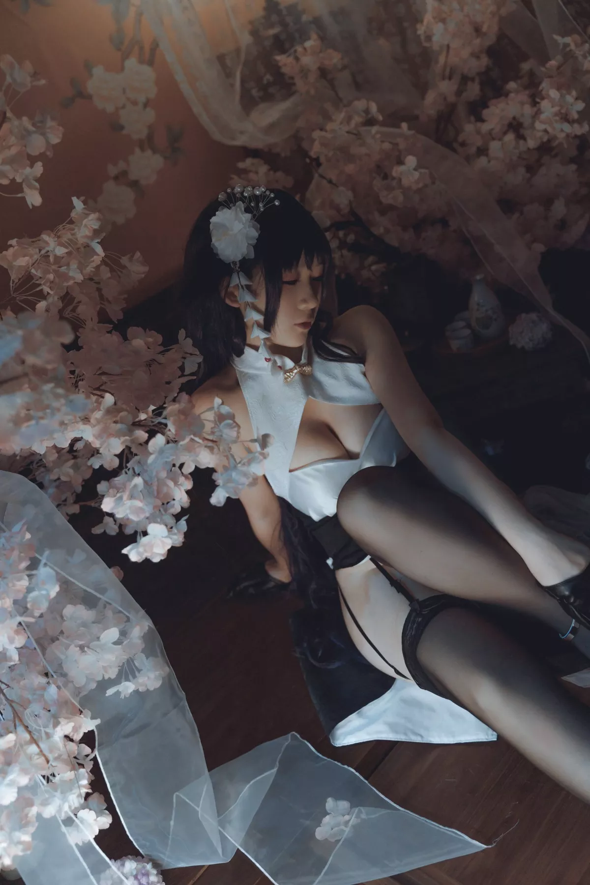 风情私房 Azur Lane 吾妻 美女Cosplay 樱落酱