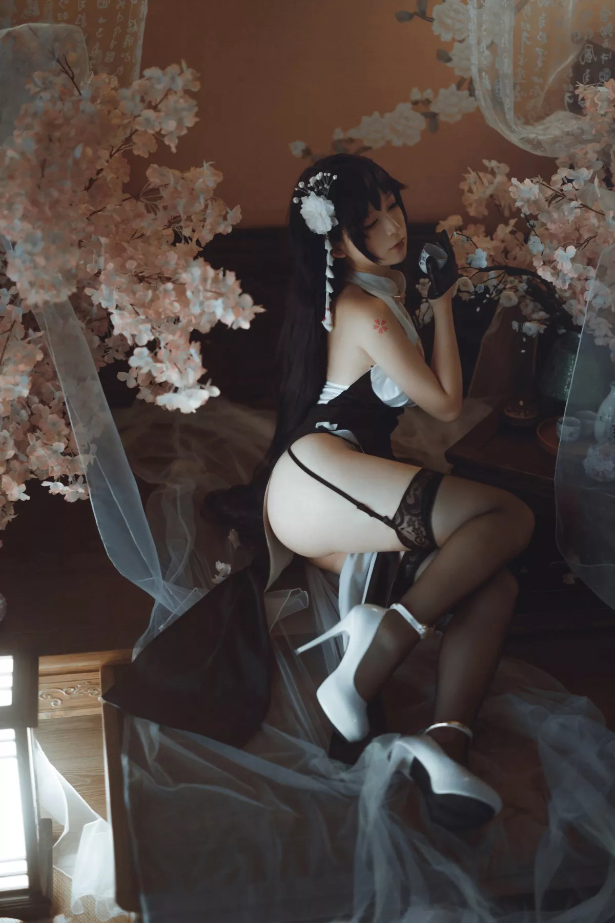风情私房 Azur Lane 吾妻 美女Cosplay 樱落酱