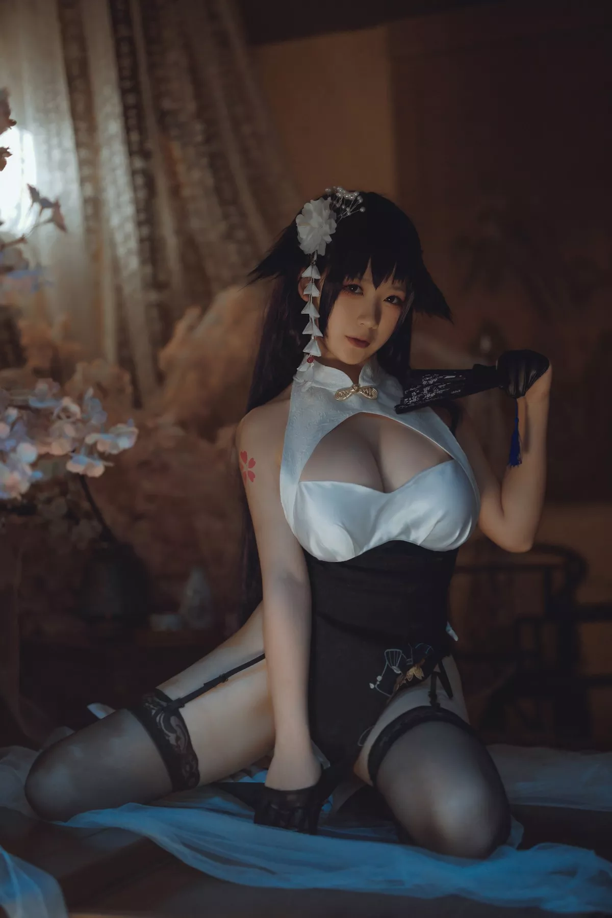 风情私房 Azur Lane 吾妻 美女Cosplay 樱落酱