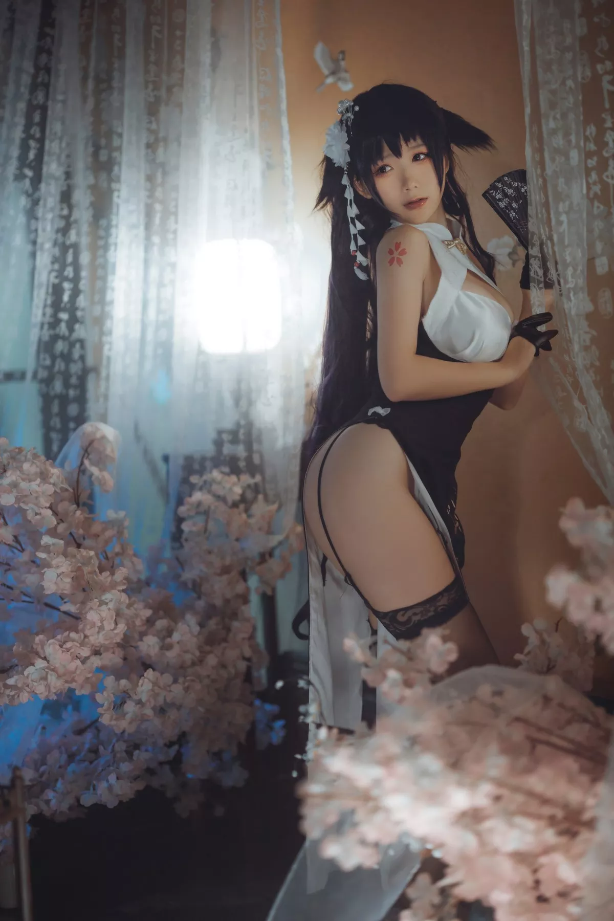 风情私房 Azur Lane 吾妻 美女Cosplay 樱落酱