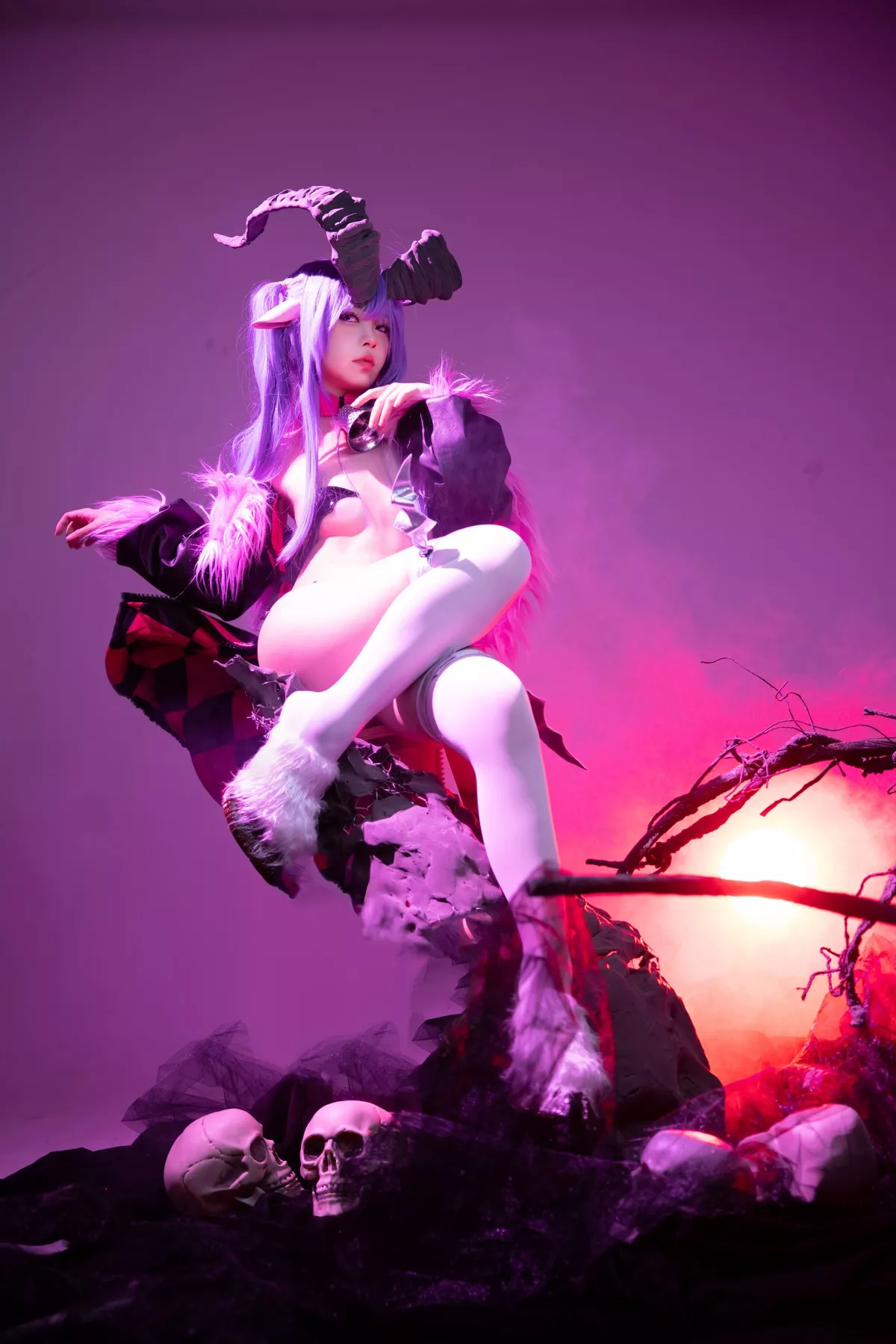 美人Cosplay G44不会受伤 咩咩子 魅魔私房