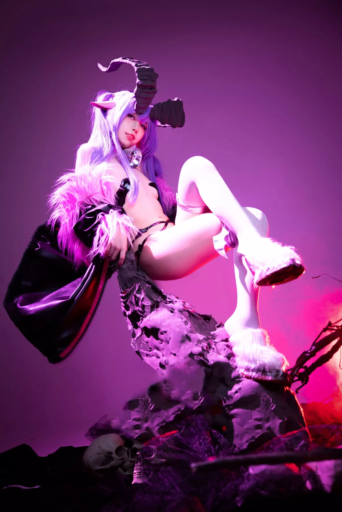 美人Cosplay G44不会受伤 咩咩子 魅魔私房