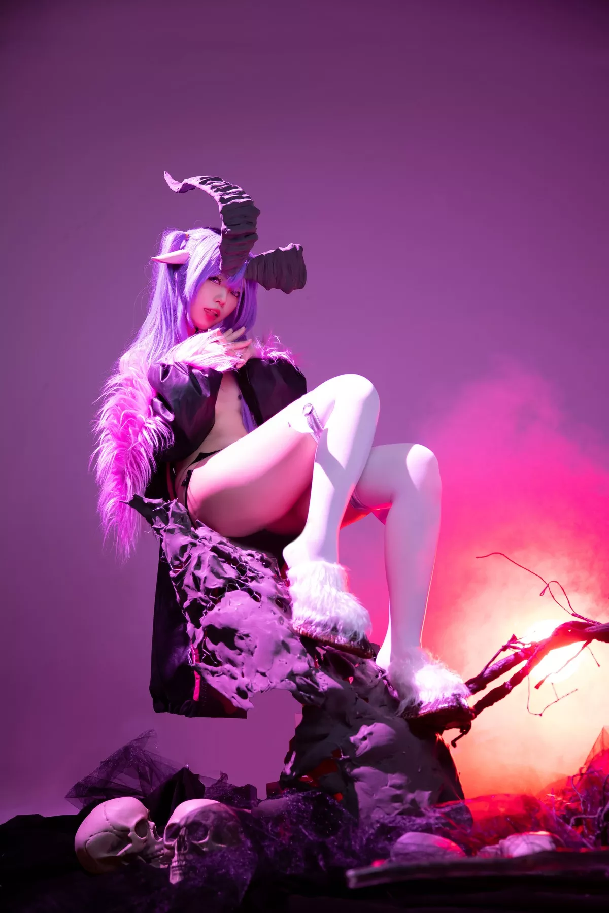 美人Cosplay G44不会受伤 咩咩子 魅魔私房