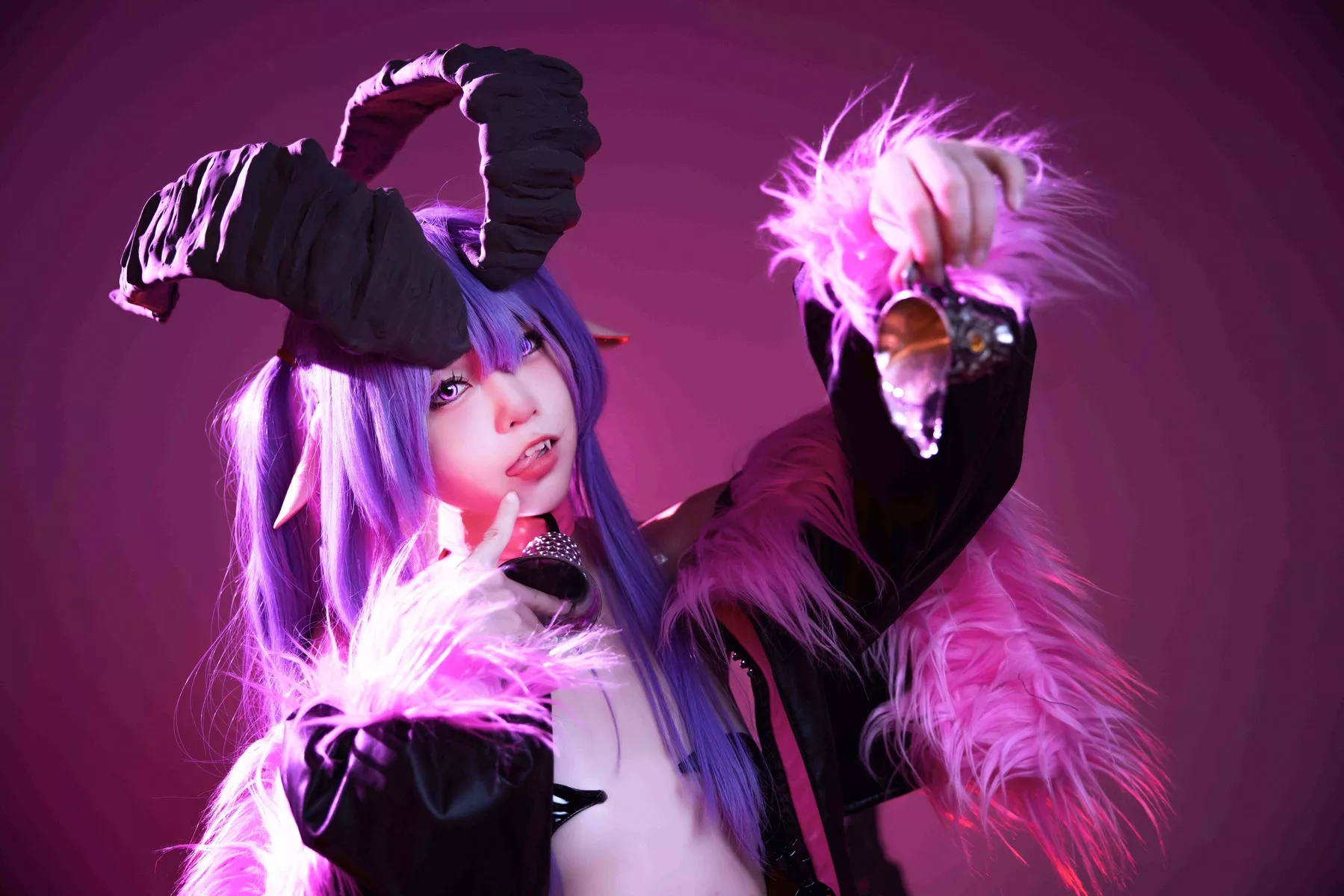 美人Cosplay G44不会受伤 咩咩子 魅魔私房