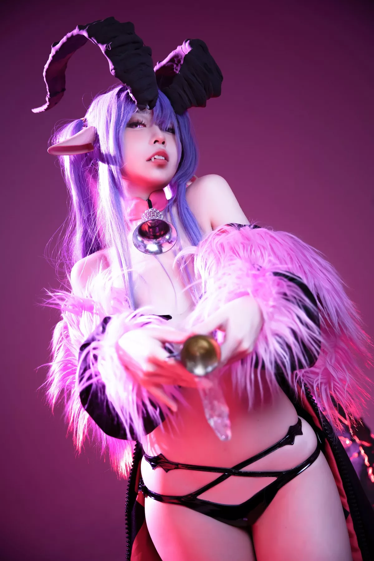 美人Cosplay G44不会受伤 咩咩子 魅魔私房