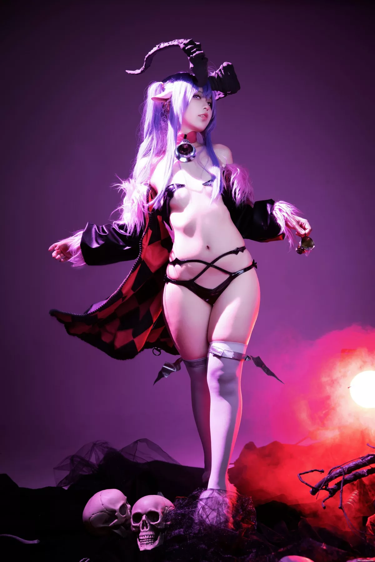 美人Cosplay G44不会受伤 咩咩子 魅魔私房