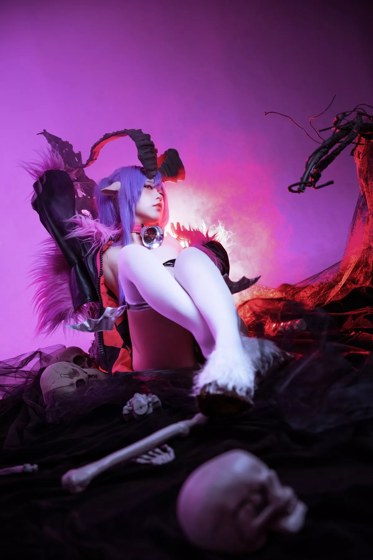 美人Cosplay G44不会受伤 咩咩子 魅魔私房