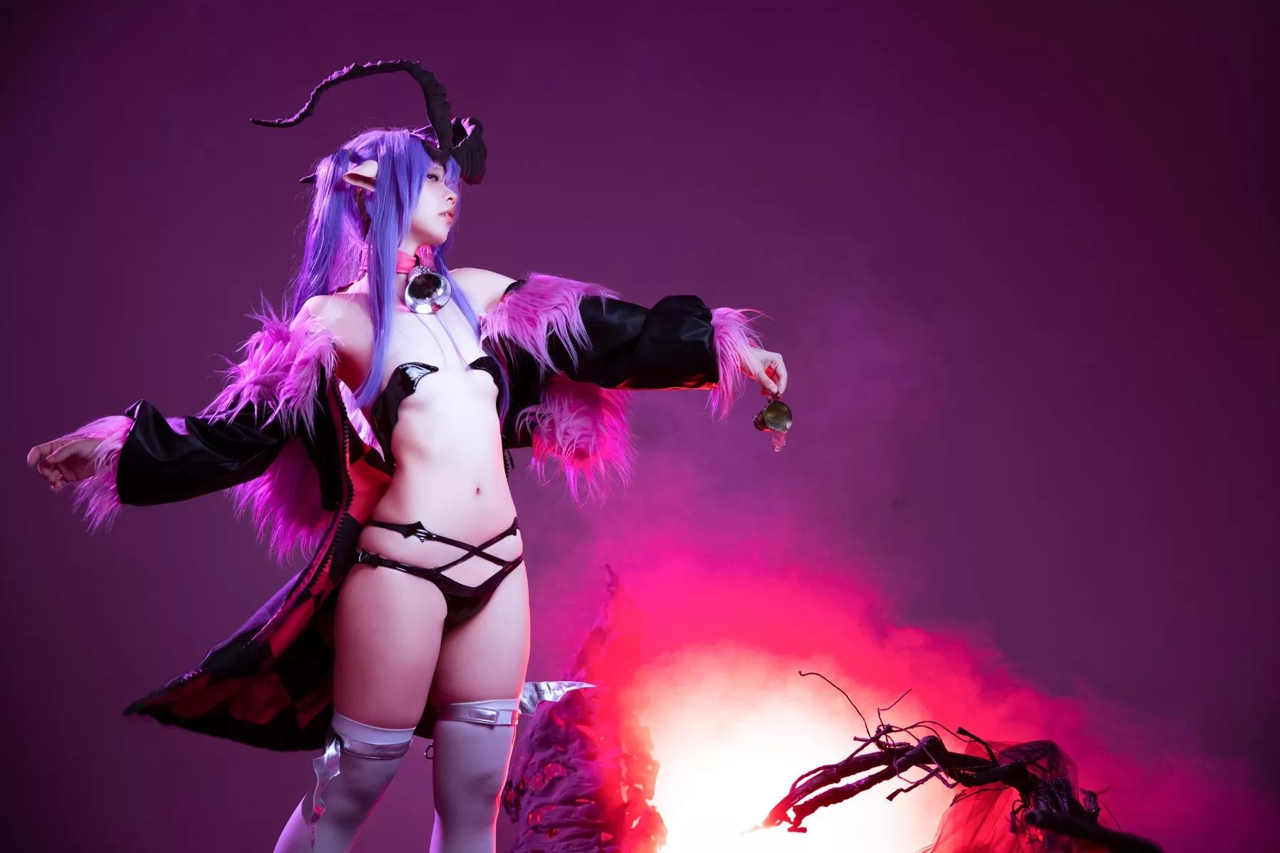 美人Cosplay G44不会受伤 咩咩子 魅魔私房