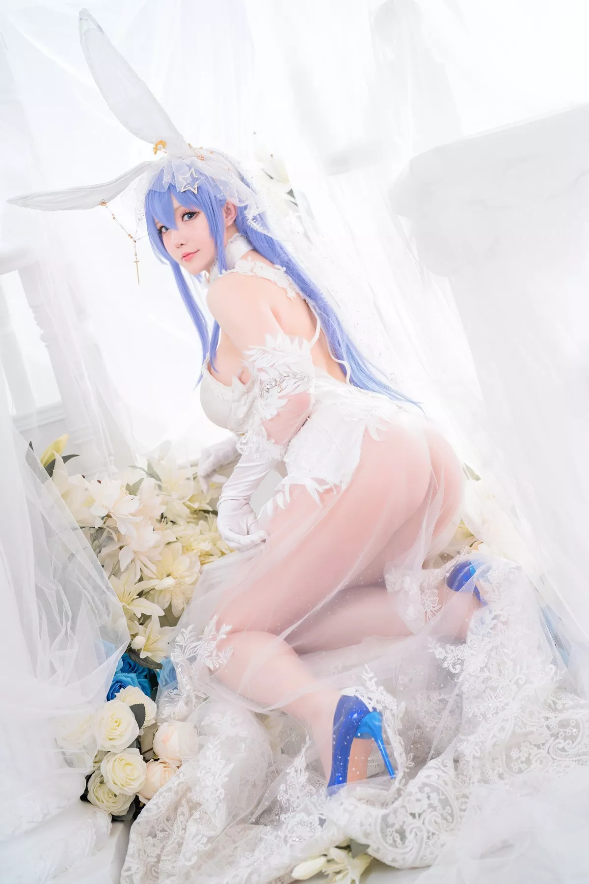 女神Cosplay 星之迟迟 花园 魅魔私拍