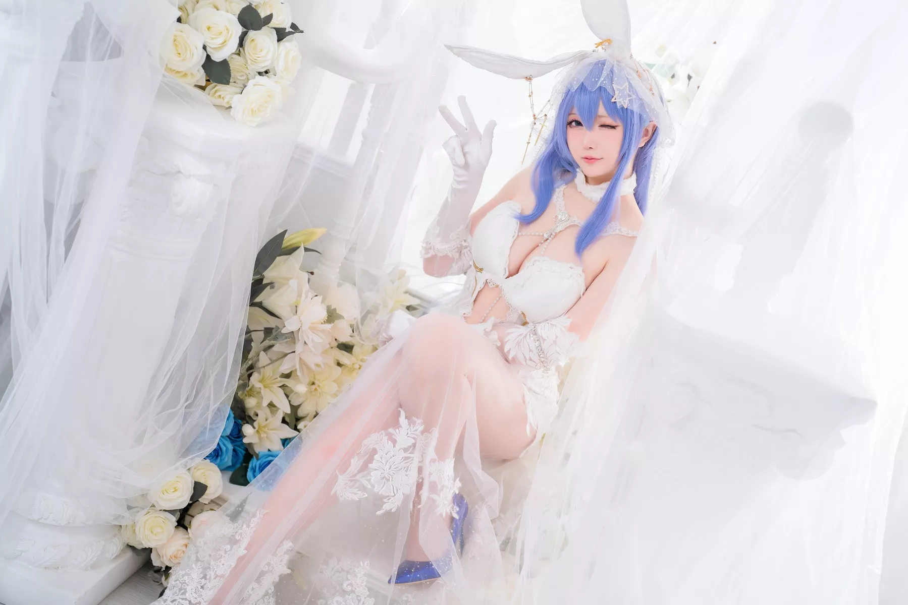 女神Cosplay 星之迟迟 花园 魅魔私拍