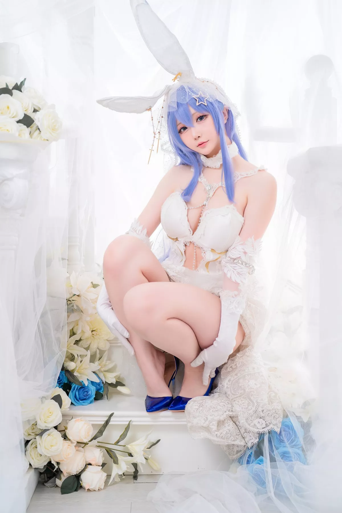 女神Cosplay 星之迟迟 花园 魅魔私拍