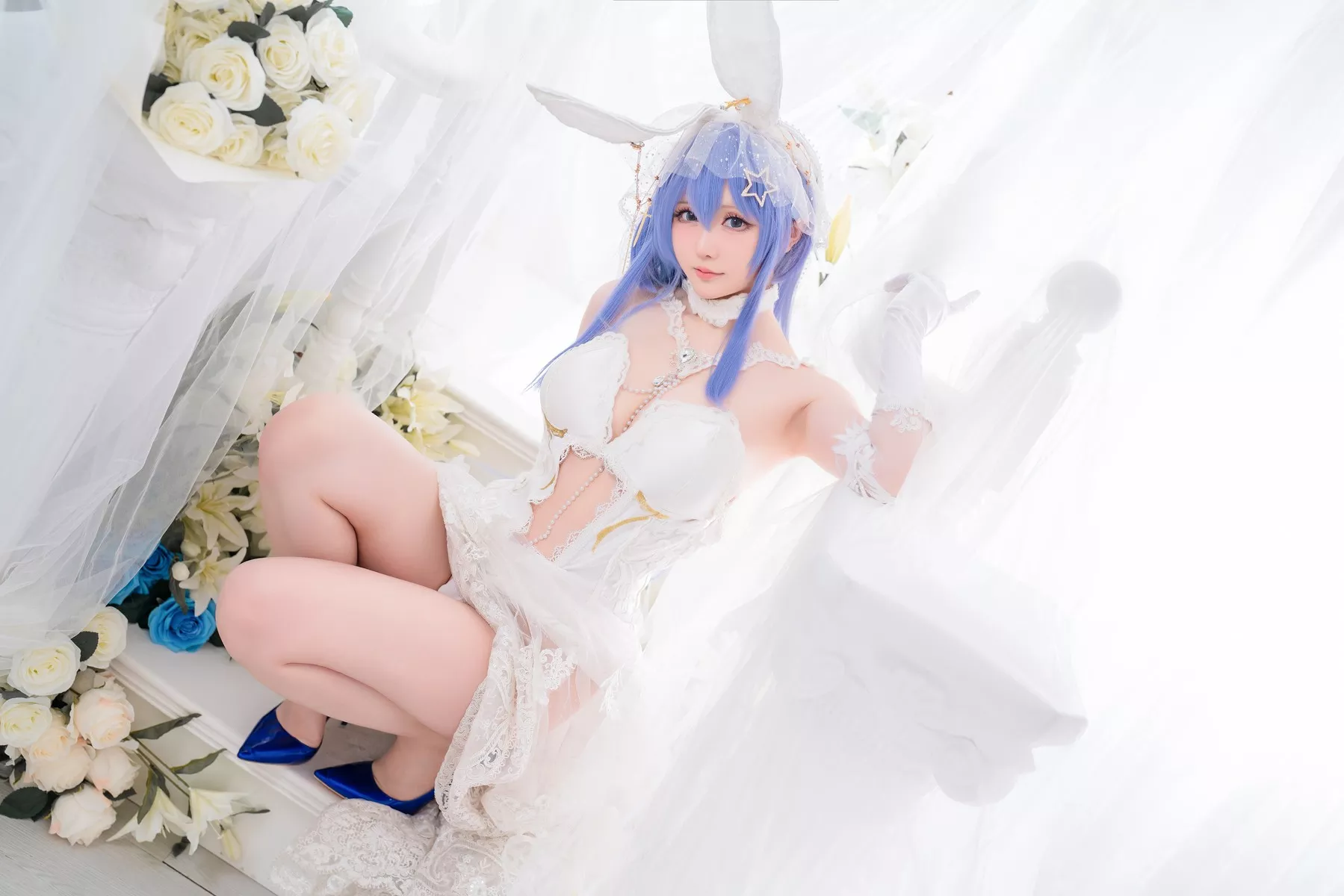 女神Cosplay 星之迟迟 花园 魅魔私拍