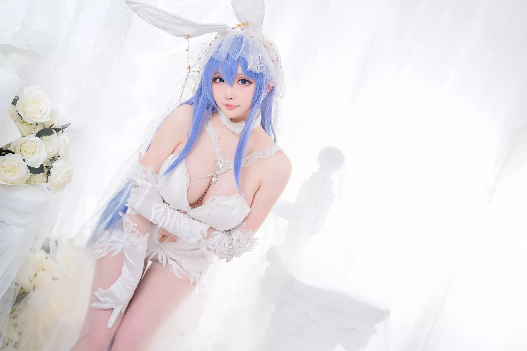 女神Cosplay 星之迟迟 花园 魅魔私拍