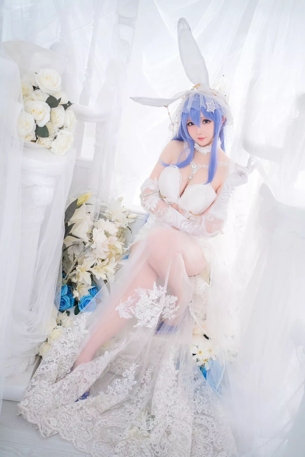 女神Cosplay 星之迟迟 花园 魅魔私拍