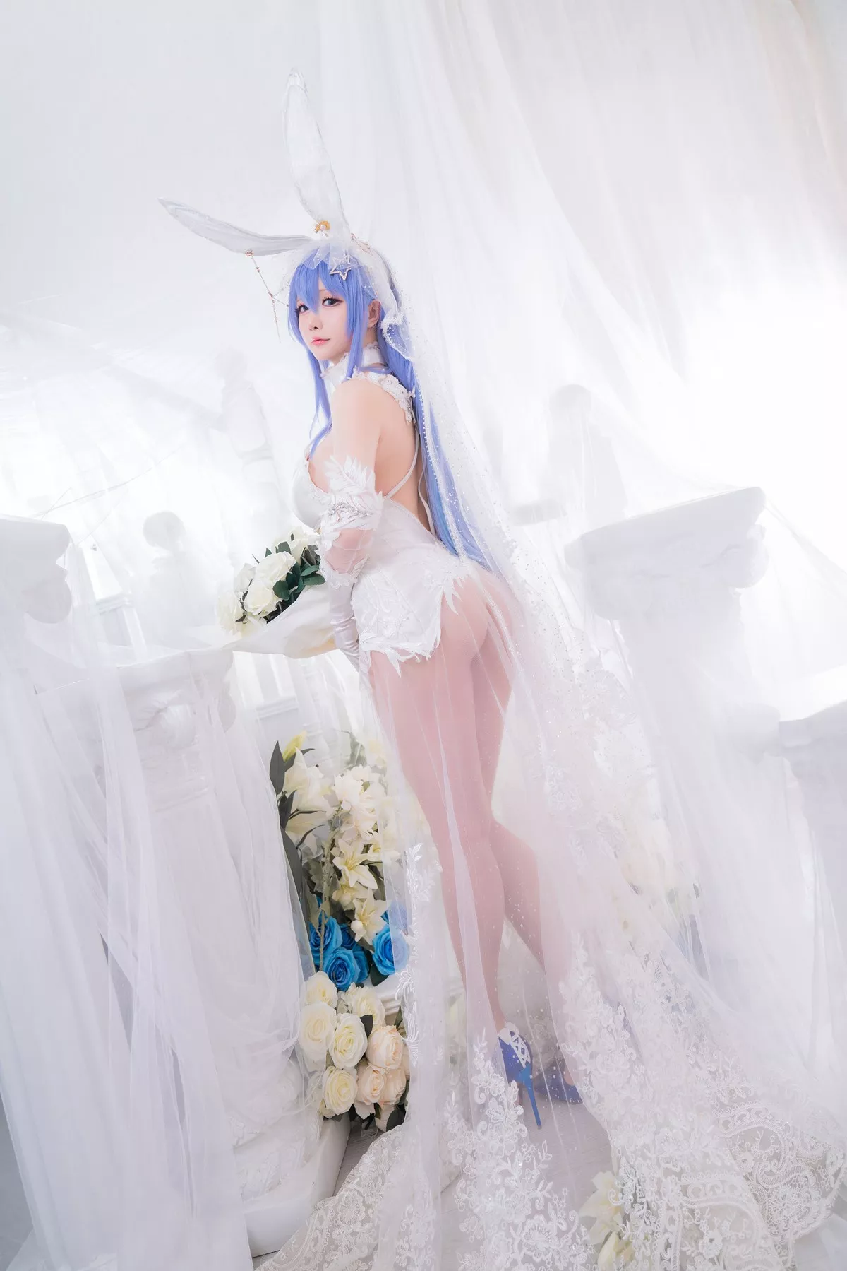 女神Cosplay 星之迟迟 花园 魅魔私拍