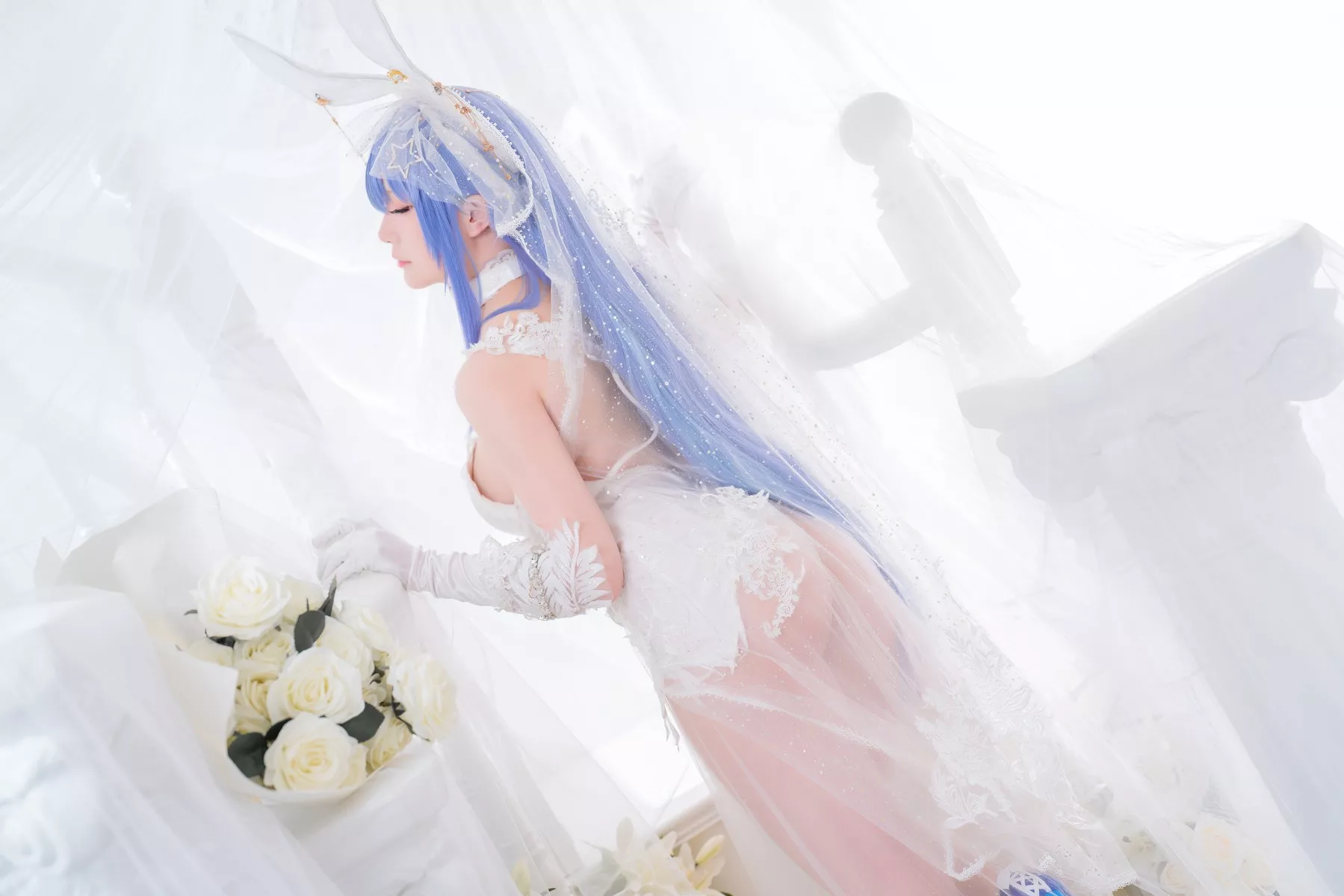 女神Cosplay 星之迟迟 花园 魅魔私拍