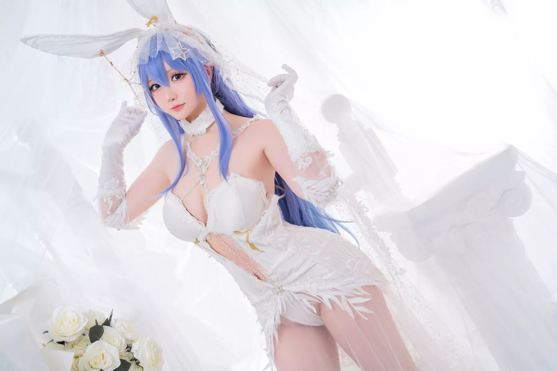 女神Cosplay 星之迟迟 花园 魅魔私拍