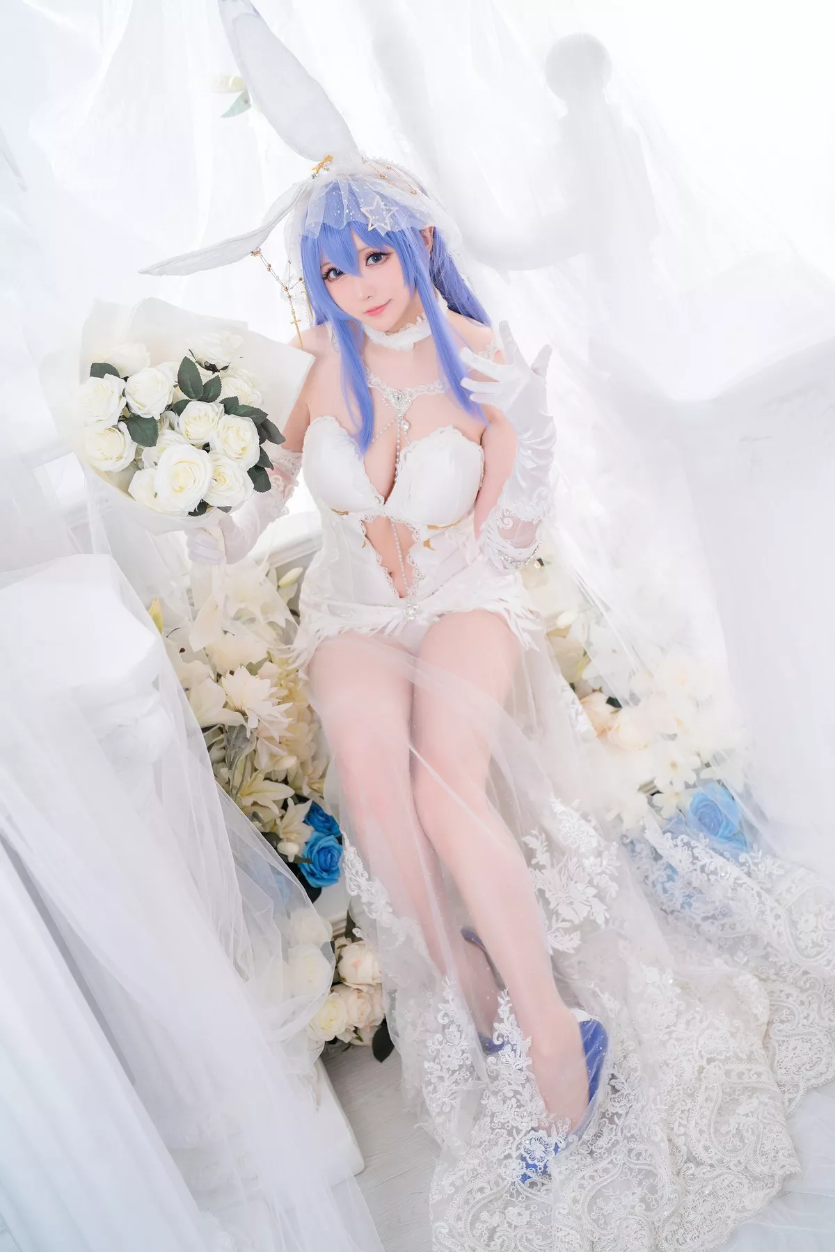 女神Cosplay 星之迟迟 花园 魅魔私拍