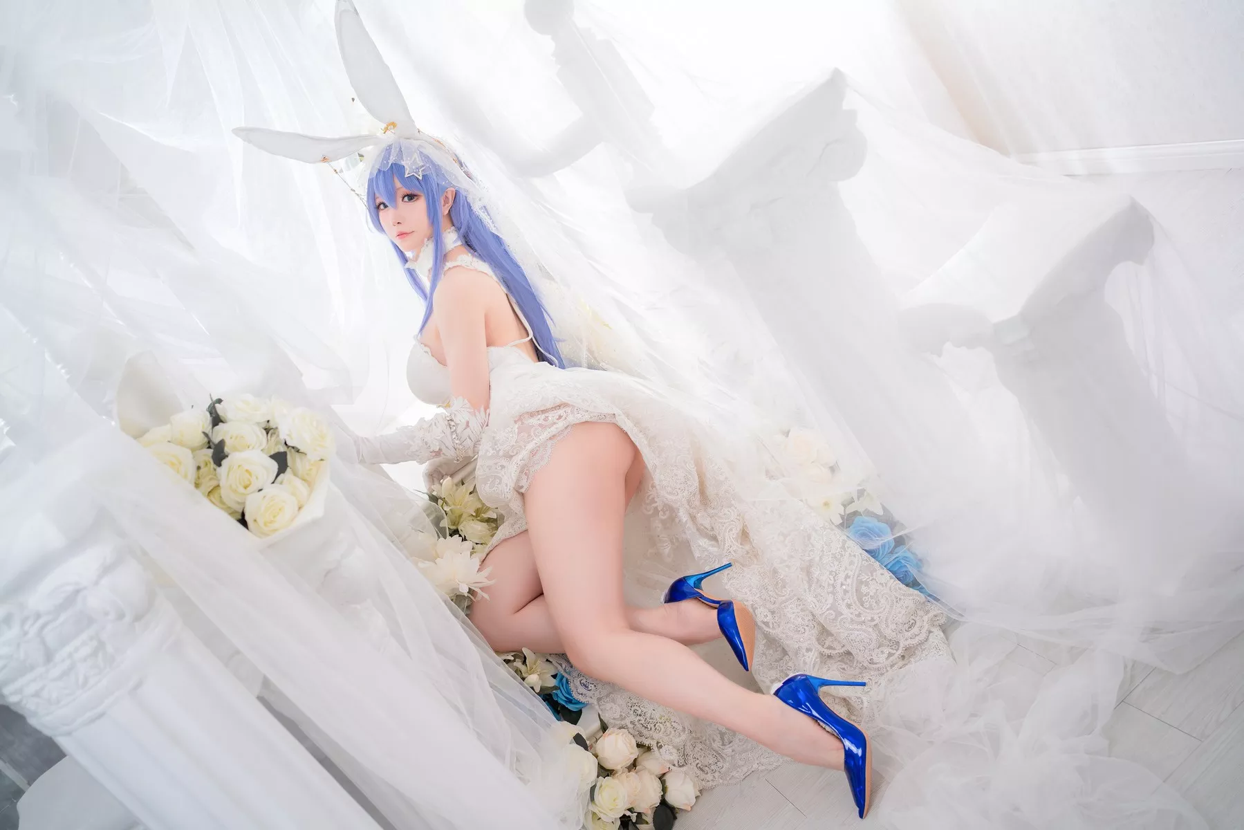 女神Cosplay 星之迟迟 花园 魅魔私拍