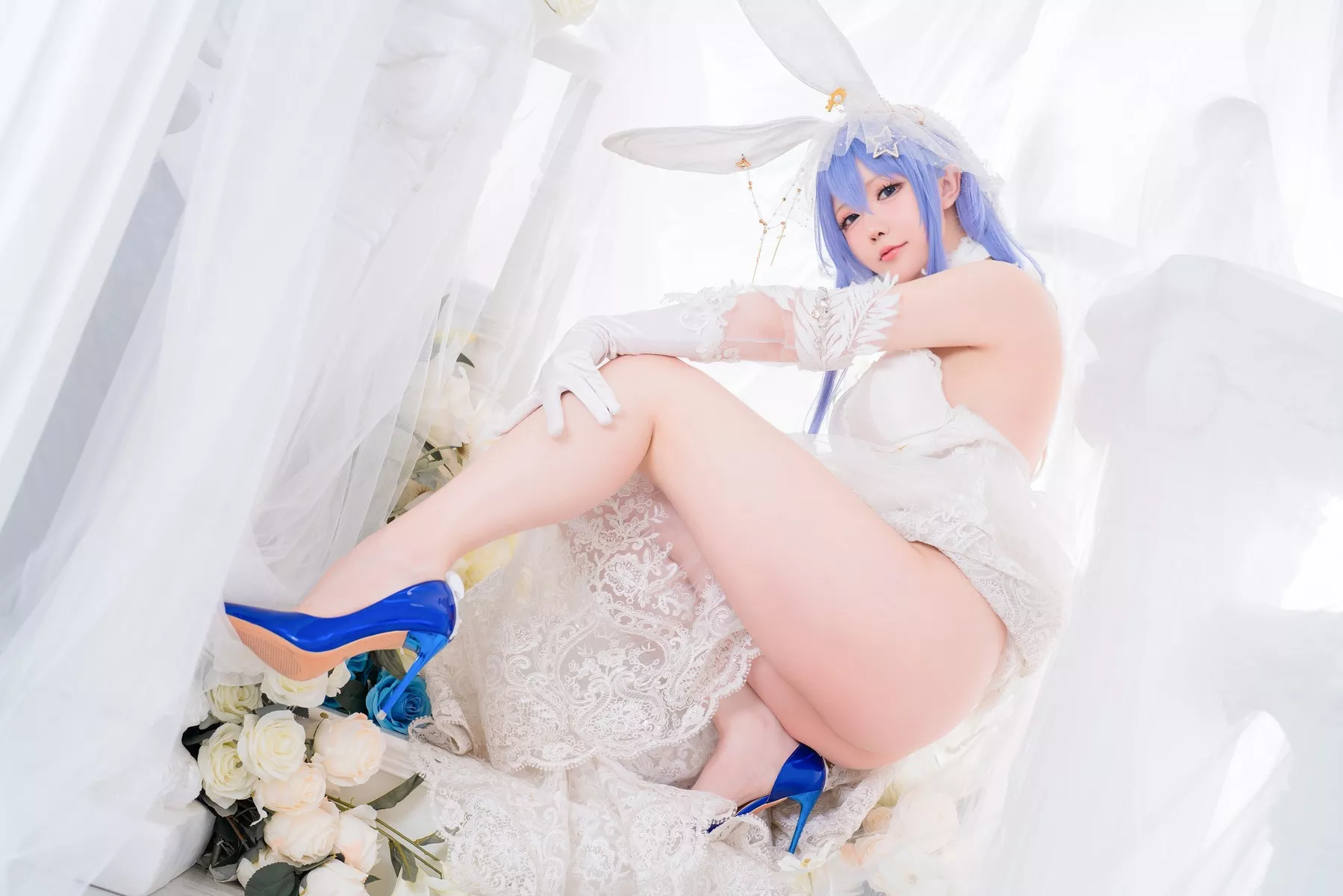 女神Cosplay 星之迟迟 花园 魅魔私拍