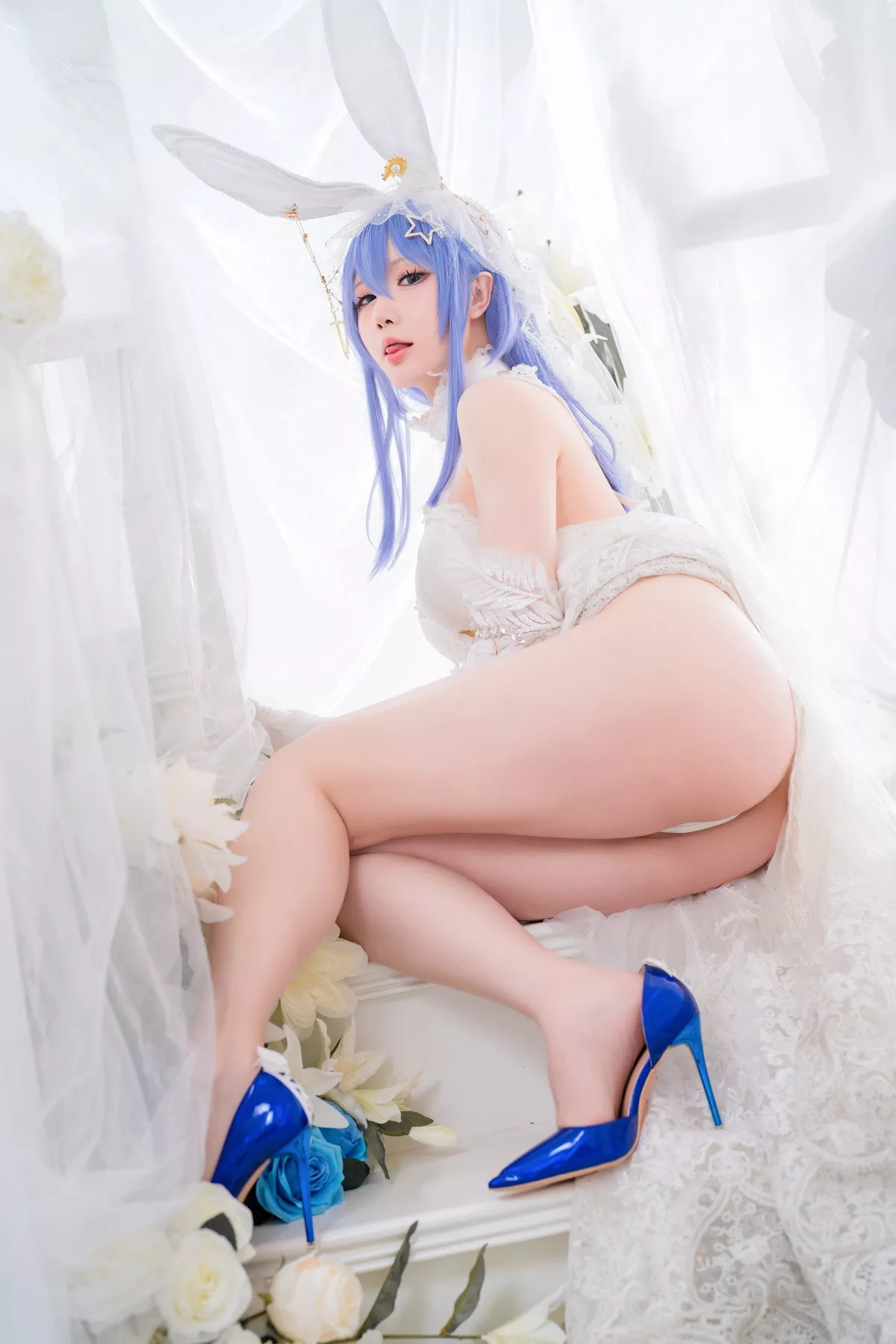 女神Cosplay 星之迟迟 花园 魅魔私拍