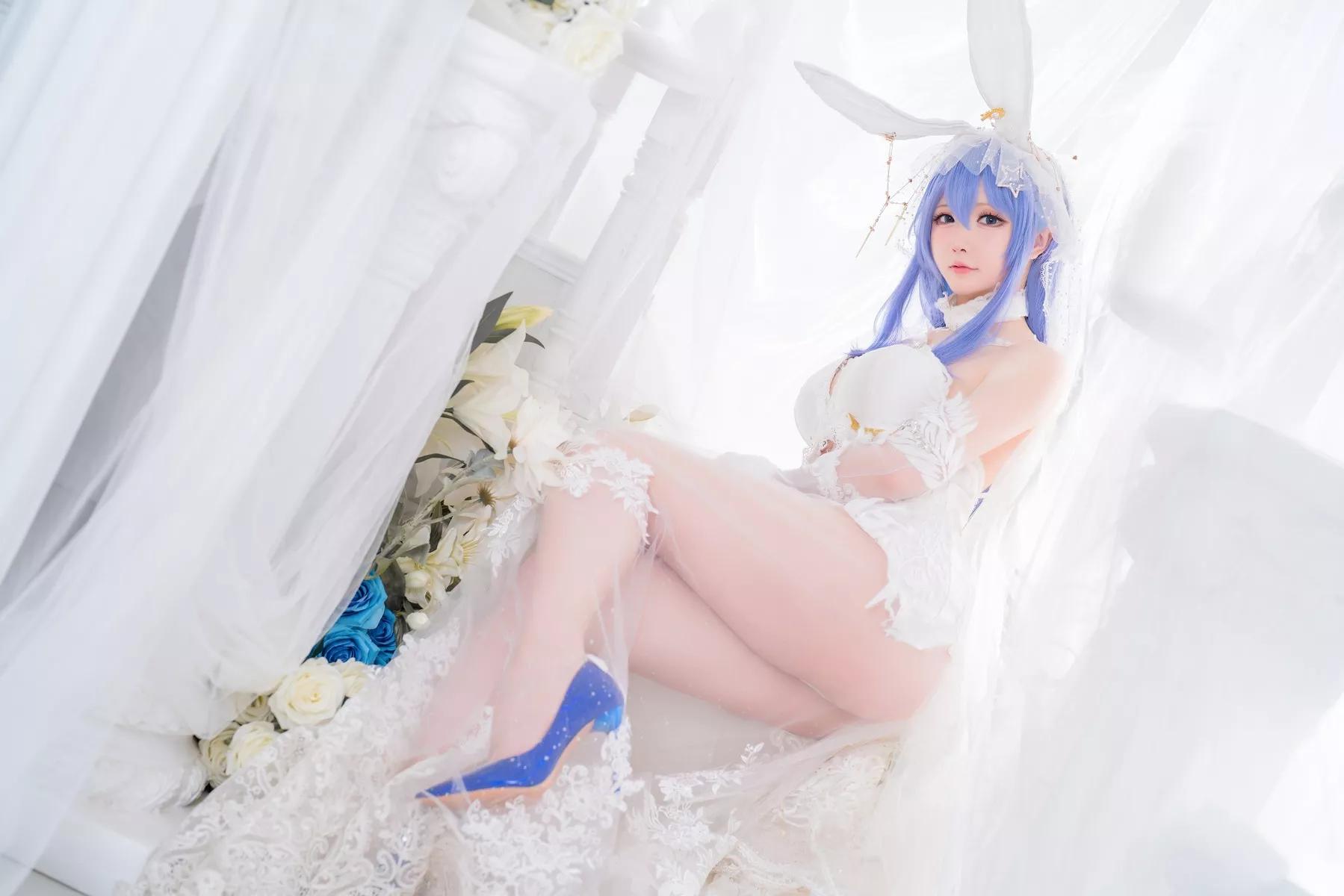女神Cosplay 星之迟迟 花园 魅魔私拍