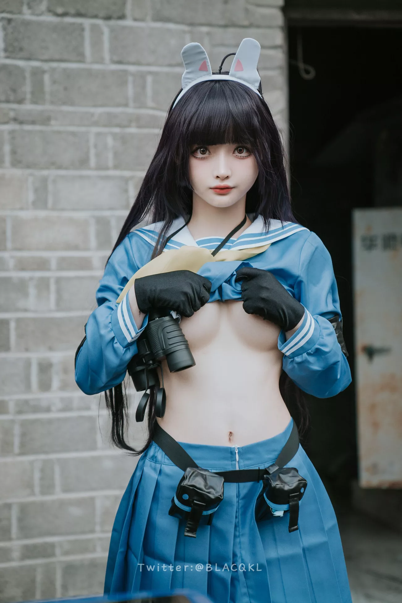 白莉爱吃巧克力 高清影像套图 《霞�g美游》