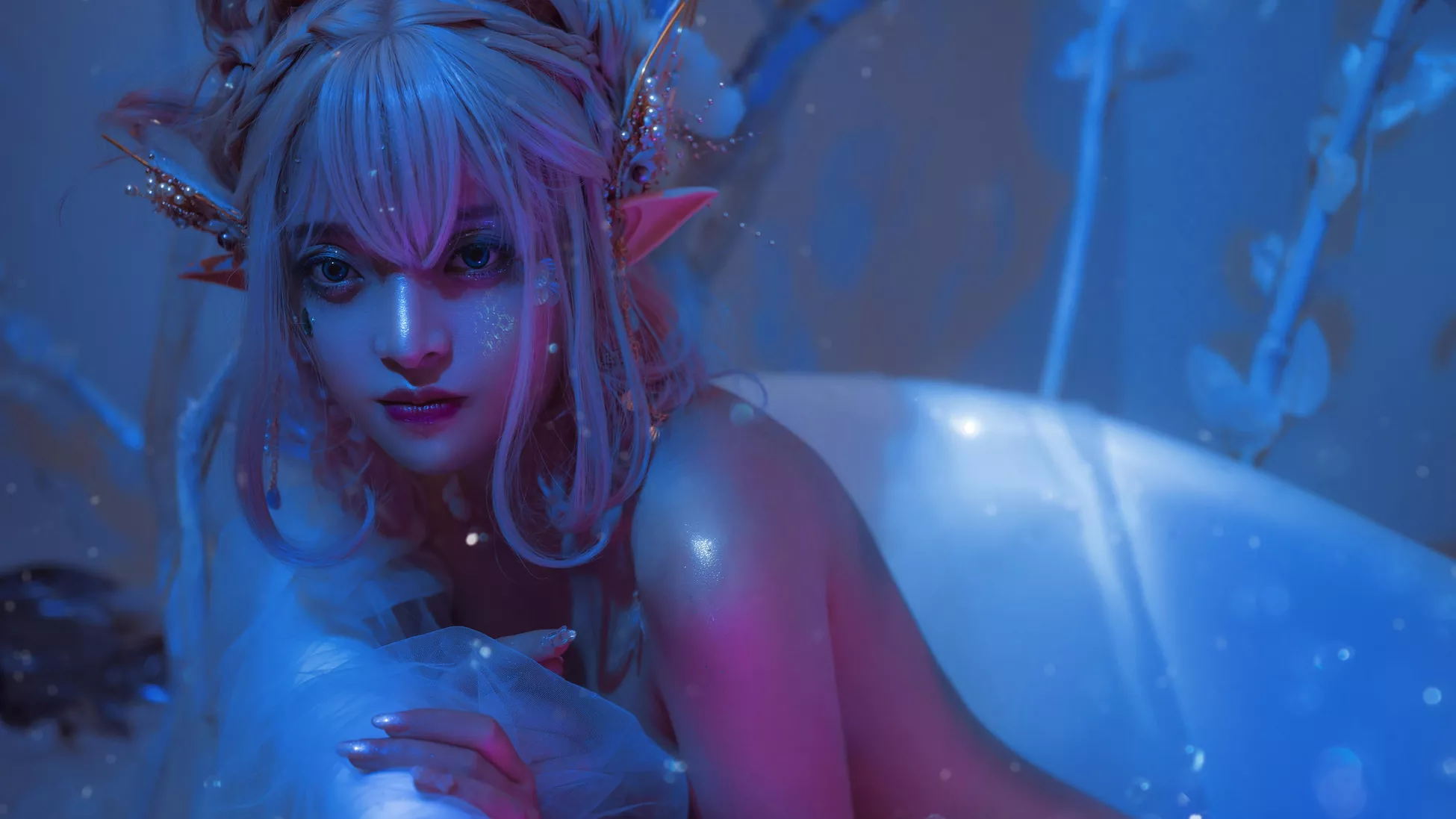 喵小吉 爆机菇凉 瓶中精灵 佳人Cosplay