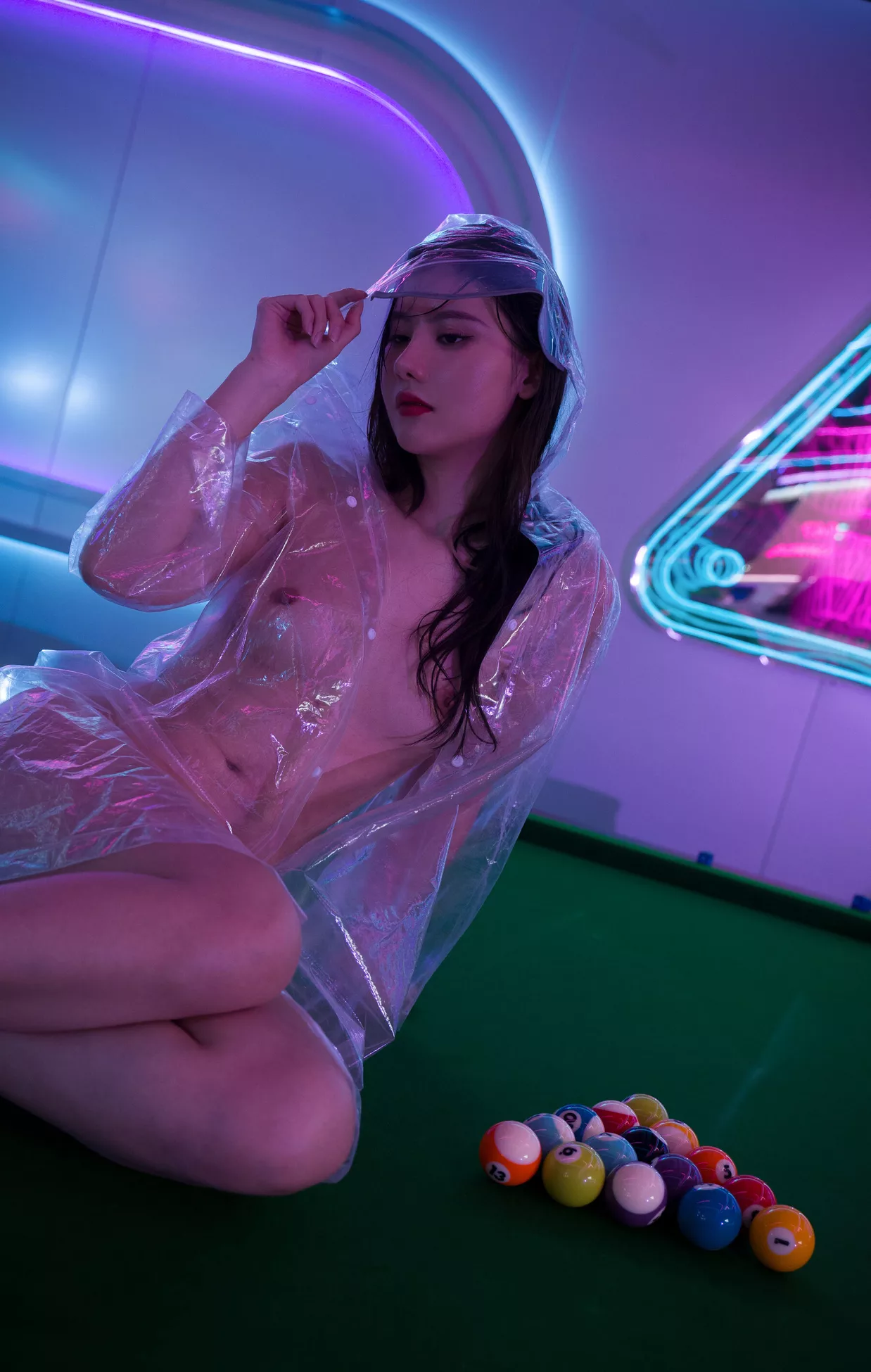 优质摄视像集 就是阿朱啊《雨衣》