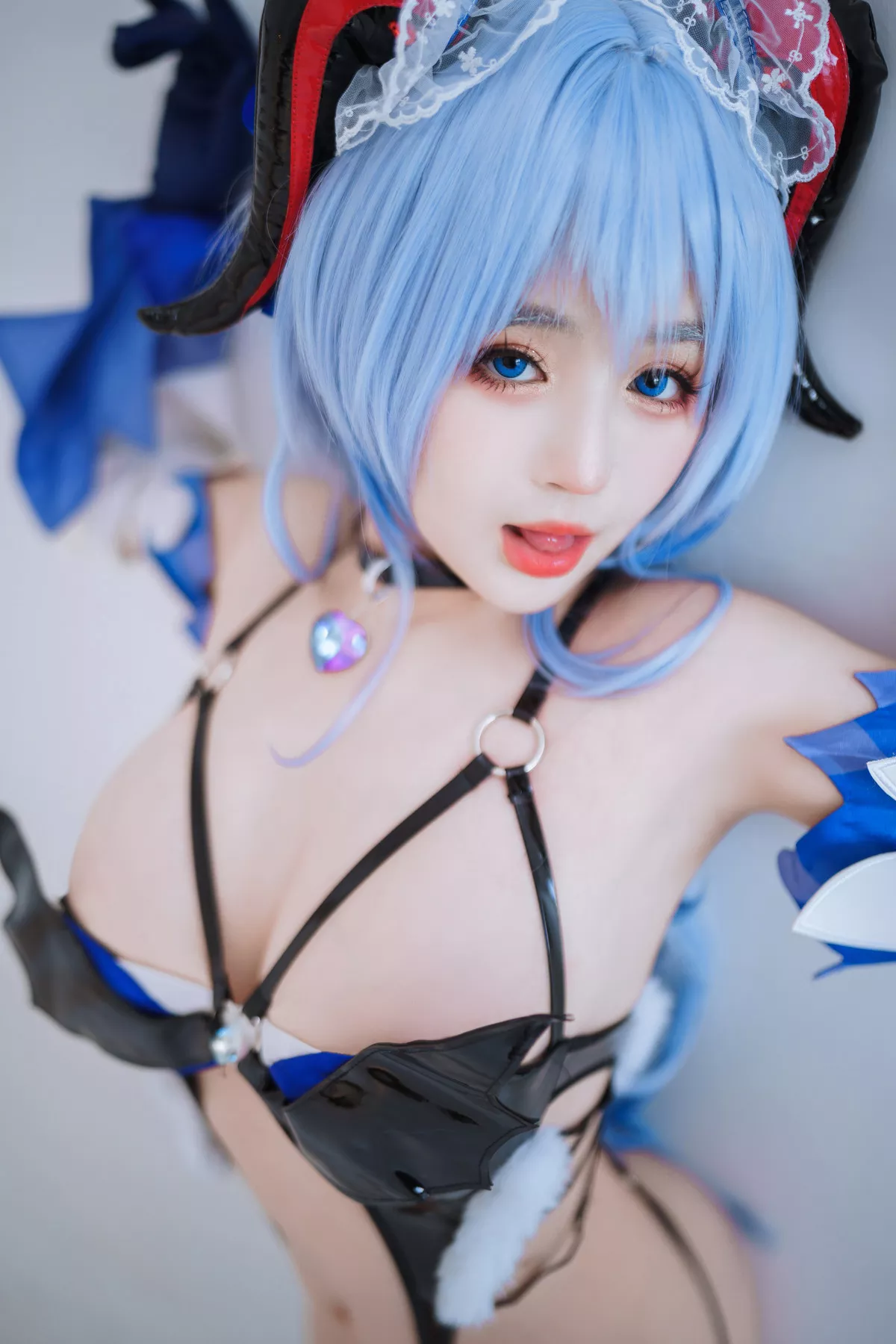 甘雨 风骚私摄 丽人Cosplay �@井宁宁