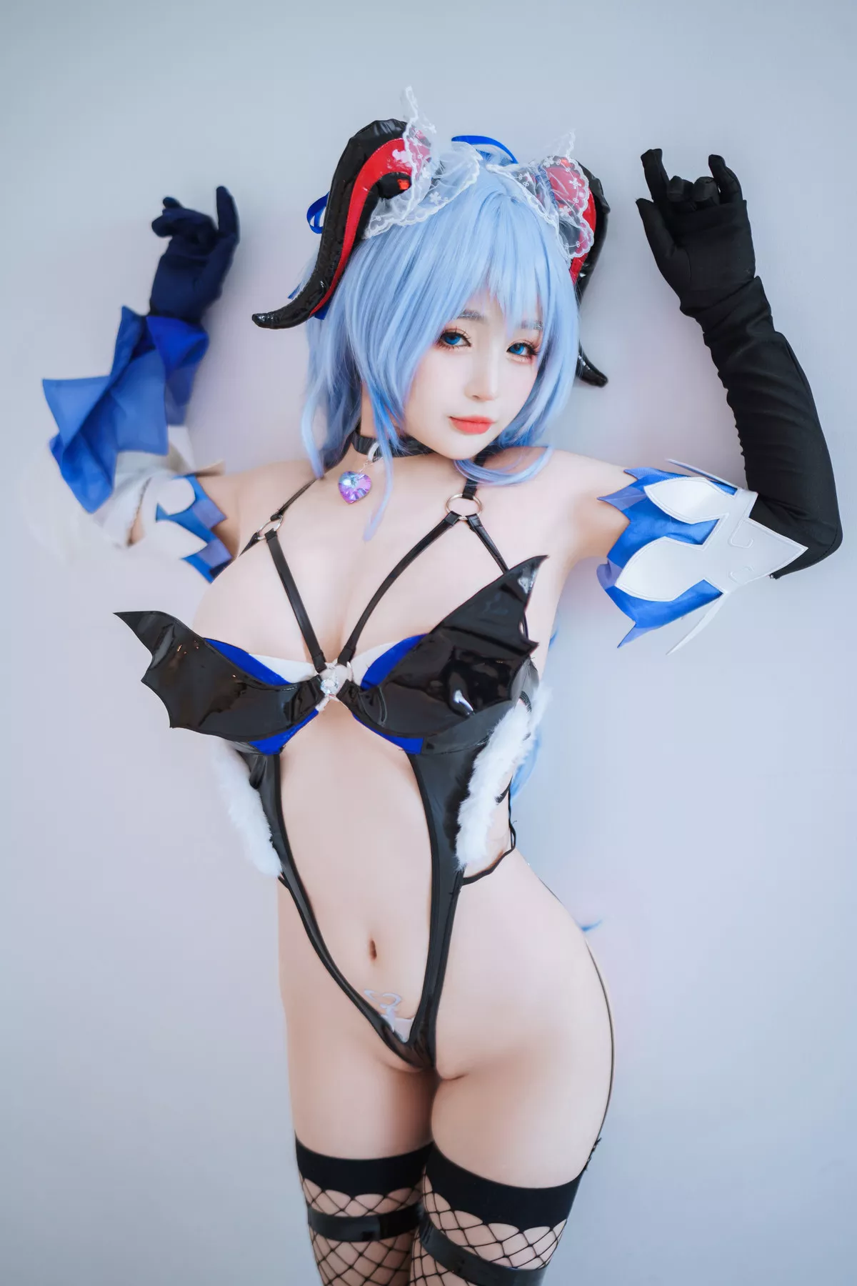 甘雨 风骚私摄 丽人Cosplay �@井宁宁