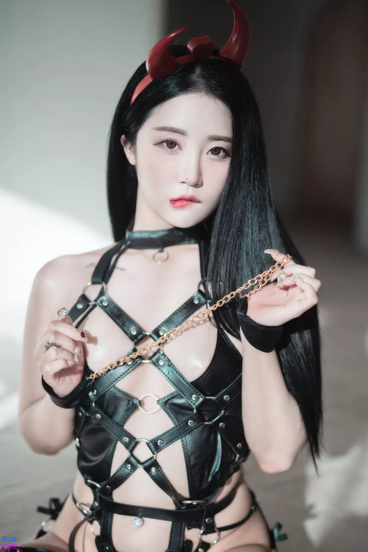 【BLUECAKE 蓝色蛋糕】  Bomi 全集修正 高丽仙女写真 Jeong Halloween Secret Daylight