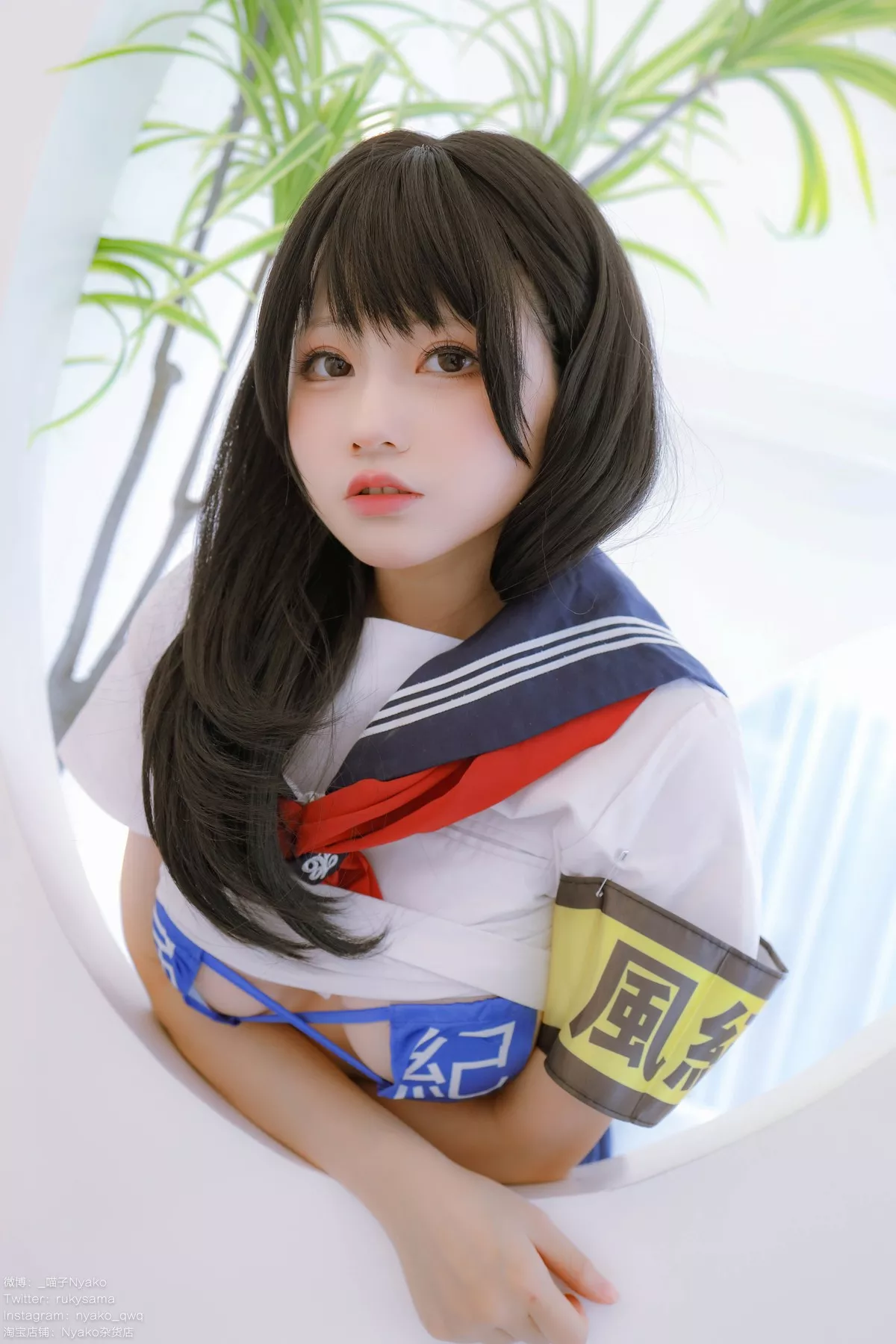 Nyako 女神Cosplay 风纪委员 风采私拍 喵子