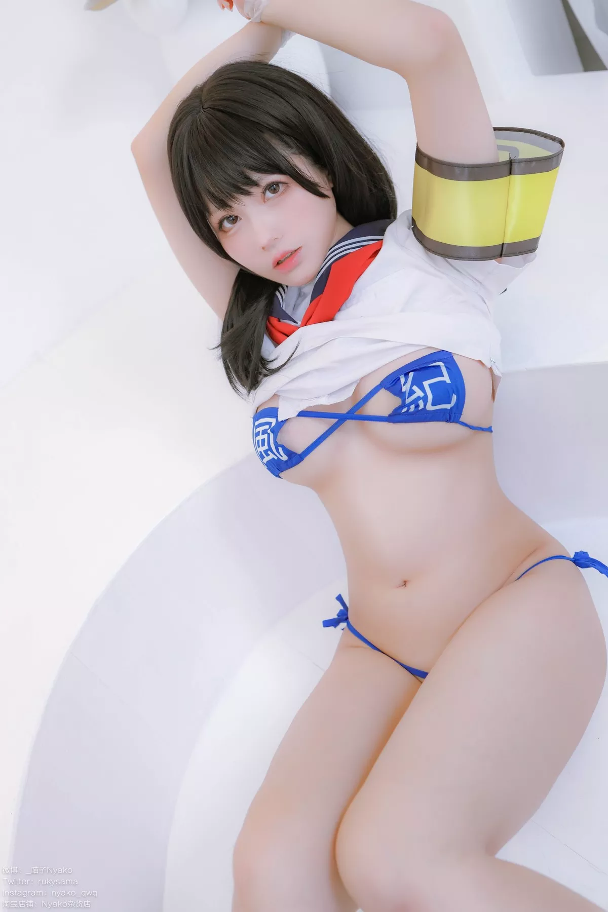 Nyako 女神Cosplay 风纪委员 风采私拍 喵子