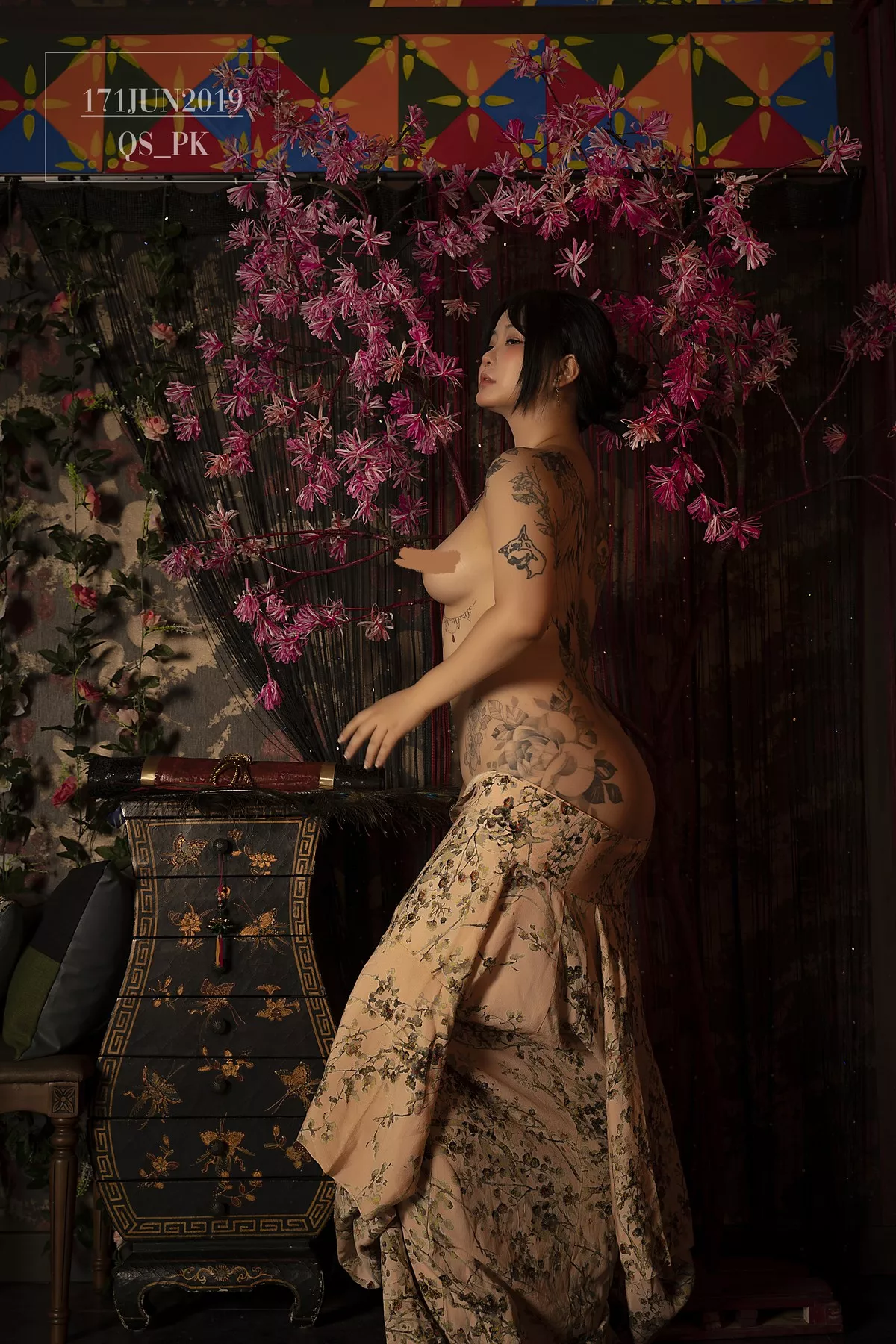 BoYeon 高丽尤物摄影 Yukata Jeon BoYeon【SAINT 全集修正 Photolife 遮光生活】