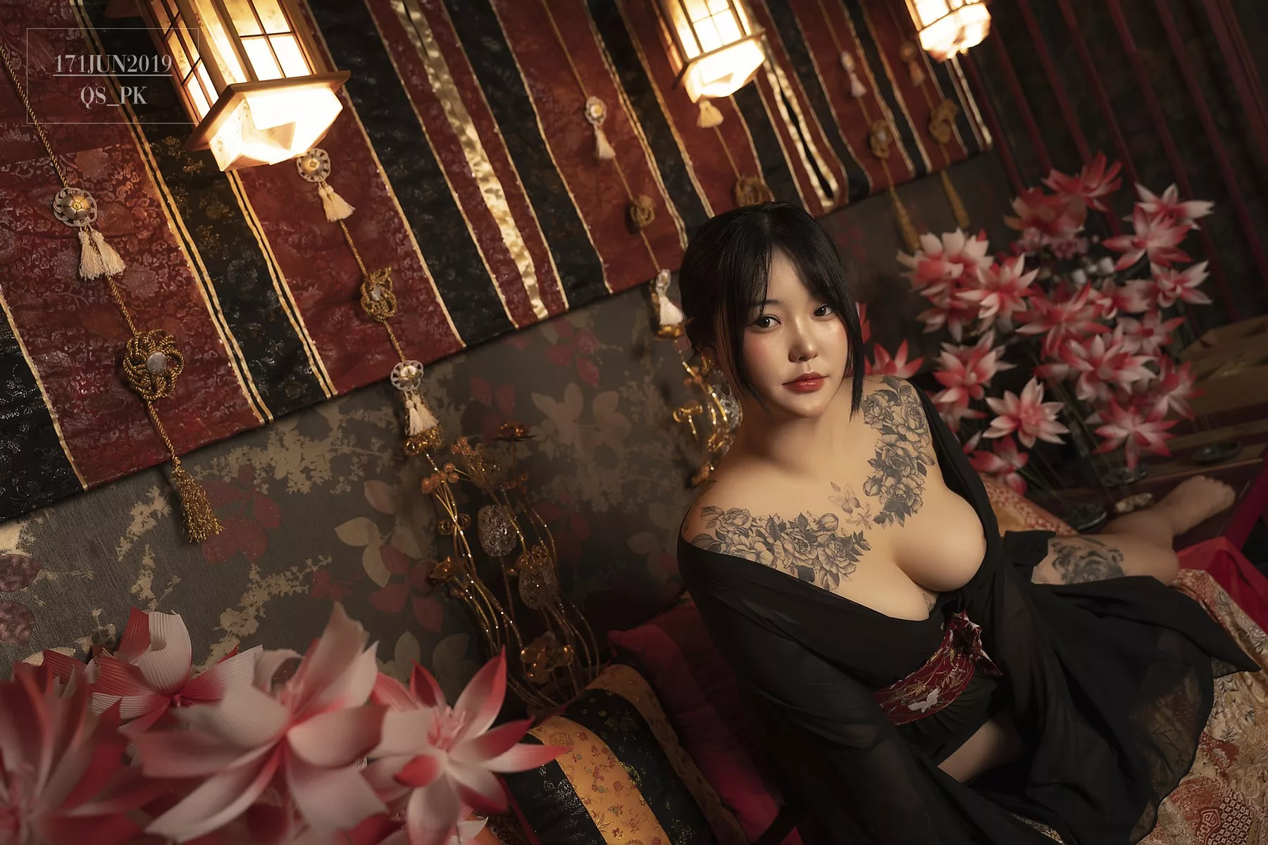 BoYeon 高丽尤物摄影 Yukata Jeon BoYeon【SAINT 全集修正 Photolife 遮光生活】